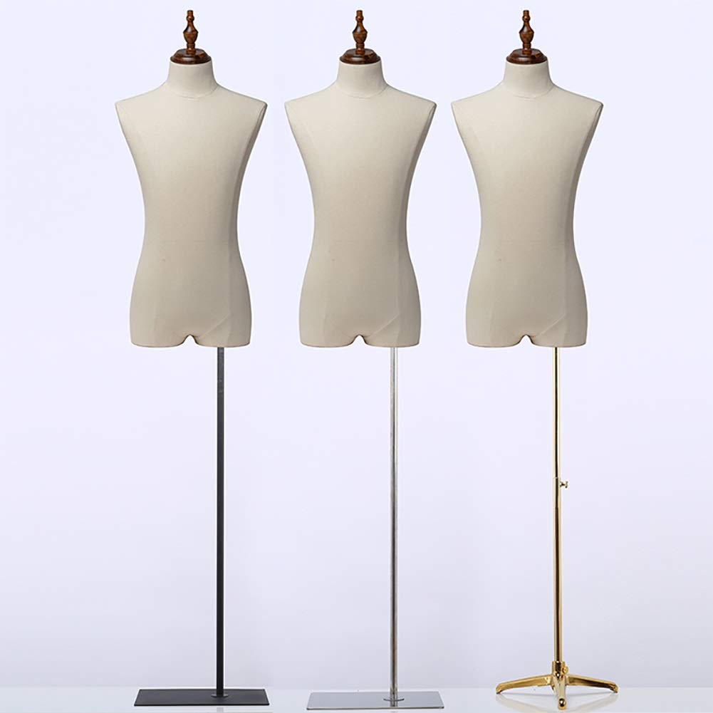 Maniquí de Sastre, maniquí de Costura Femenino, maniquí de confección con Brazo de Madera, maniquíes de exhibición de clavícula, maniquíes de Moda, 5