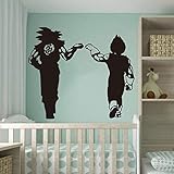 Wandaufkleber Vinyl Abnehmbare Wandtattoo Big Dragon Ball Nimbus Kindergarten Manga Dragon Ball Gepäck Japanische Saipan Anime Car 64x56cm