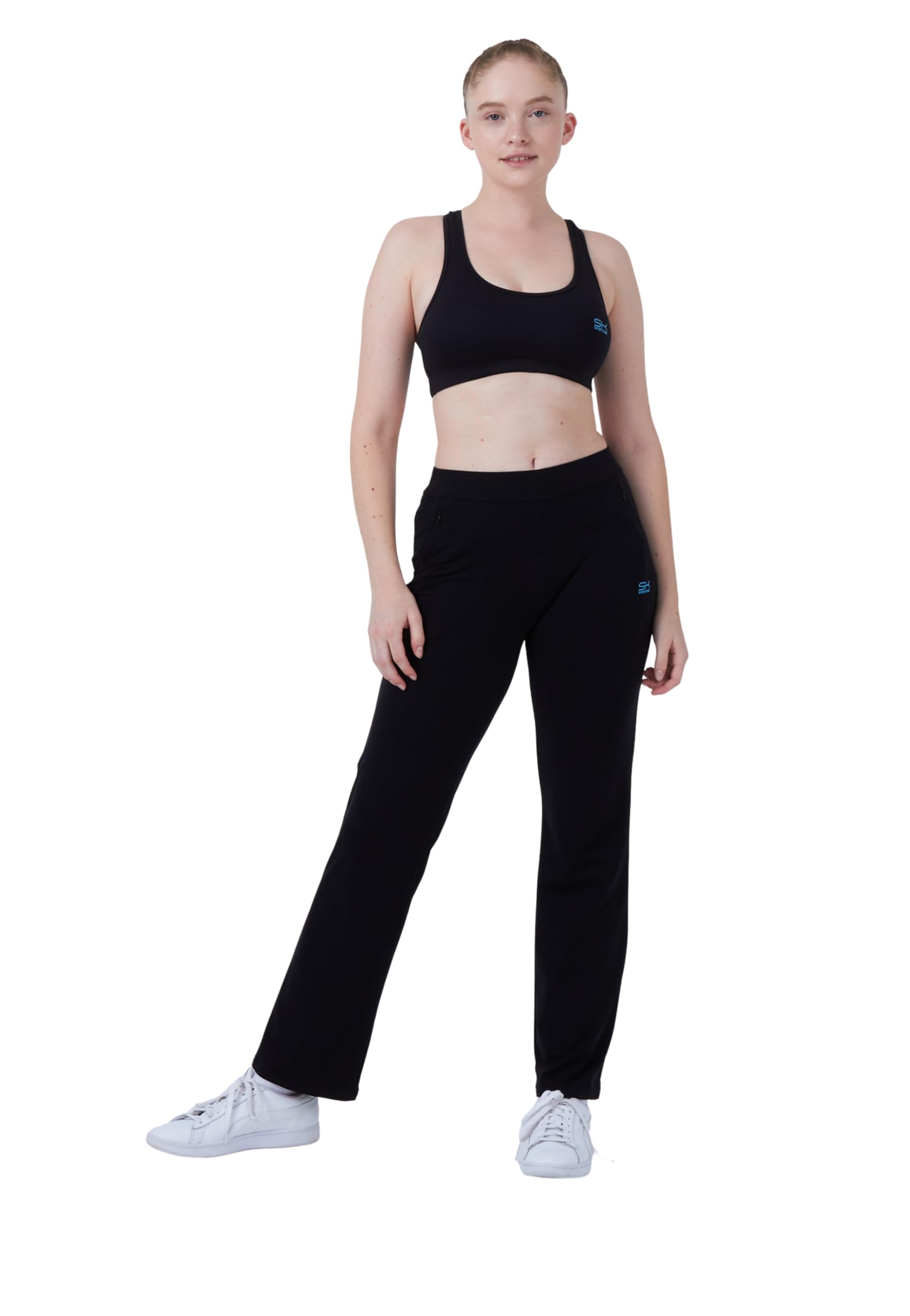 Sportkind Mädchen & Damen Tennis, Fitness, Sport Trainingshose