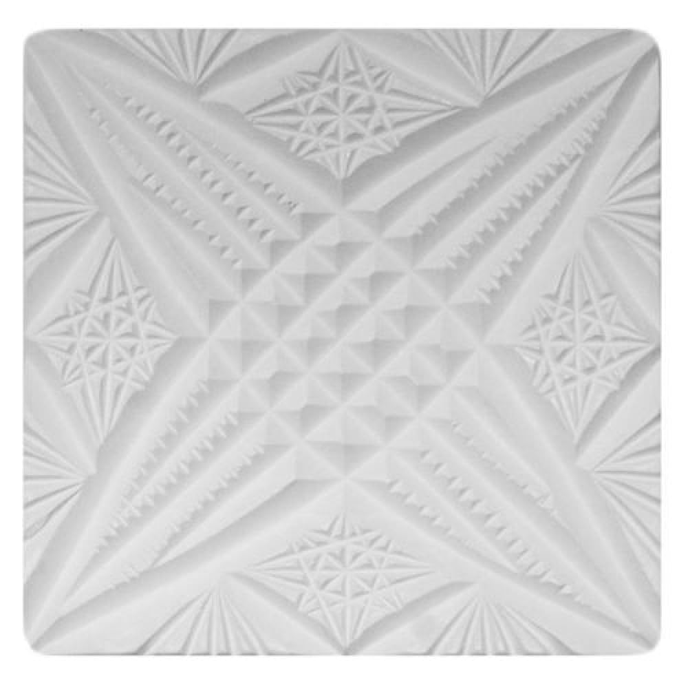 5.5" Marquis Glass Texture Fusing Kiln Mold - Glass Frit Casting Molds