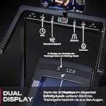 Sportstech sTread Fold Smartes Mini Laufband klappbar - Deutsche Qualitätsmarke - mit App Funktion - Fitness Treadmill bis 12 km/h & Walking Pad bis 6 km/h für Zuhause - 360° Tablet Holder – Bild 4