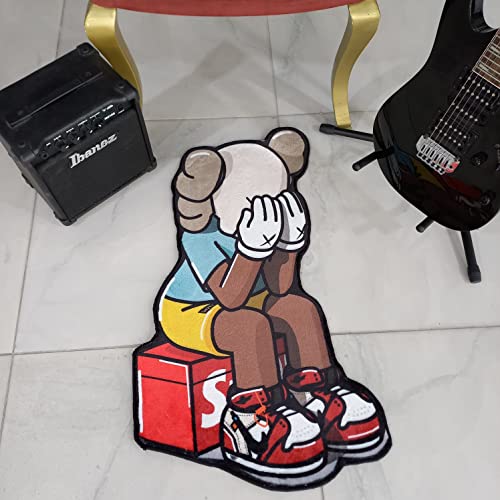 Tapete decorativo Hypebeast antideslizante 1.6x3 ft miniatura 6