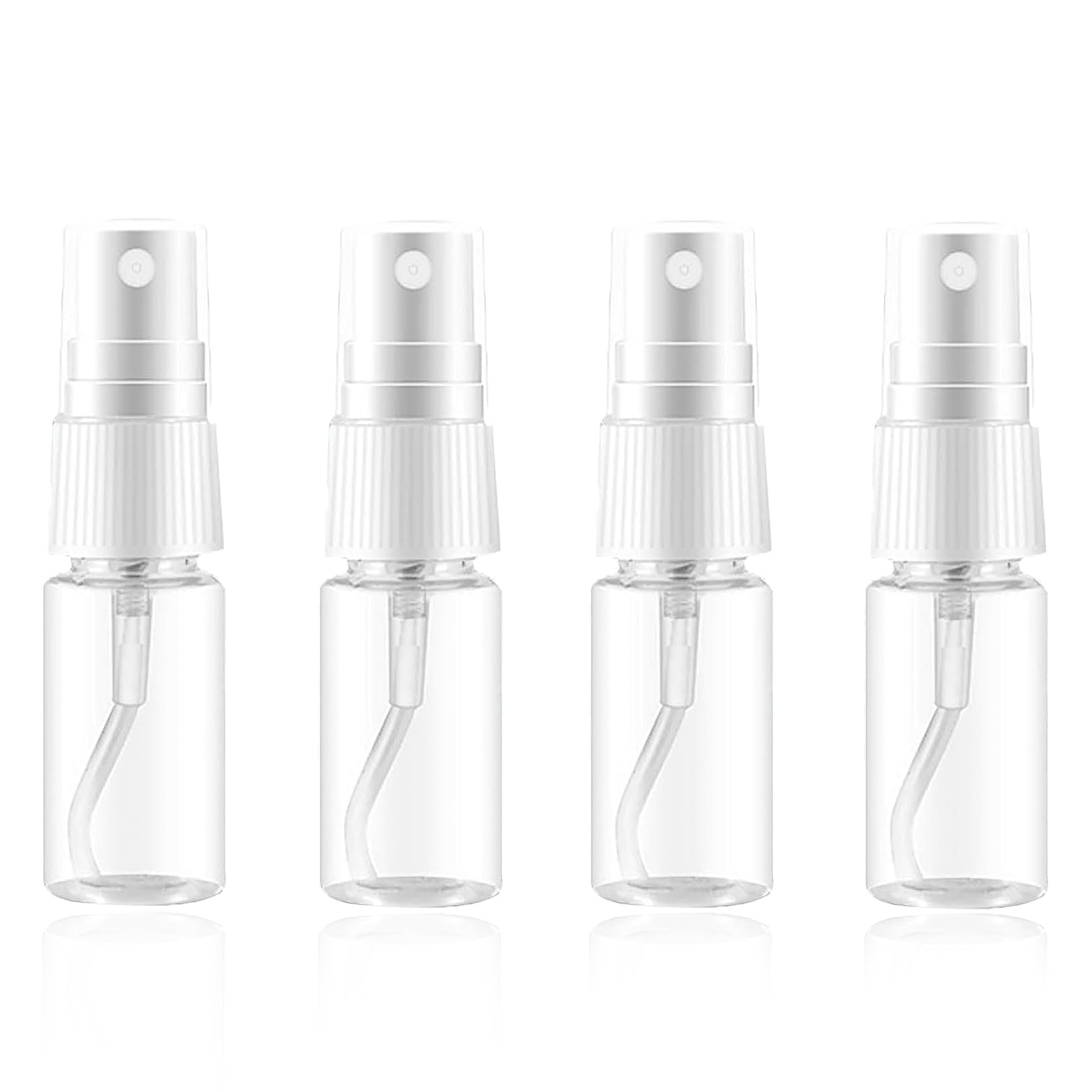 10 Flaconi Spray Da 15 Ml In Plastica Trasparente – Vuoti E Perfetti Per Oli Essenziali, Profumi E Acqua