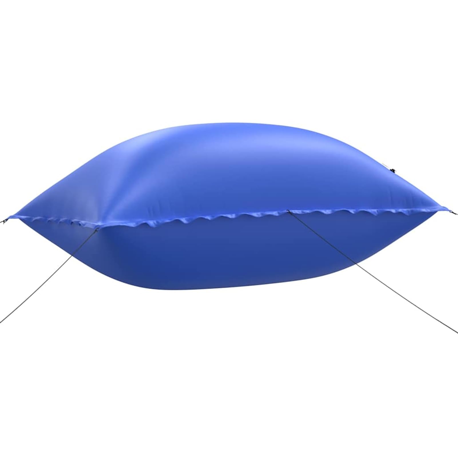 Gecheer Rechteckiges Pool-Kissen, 500 x 250 x 160 cm, PVC, Blau, für Sommer-Entspannung und Dekoration