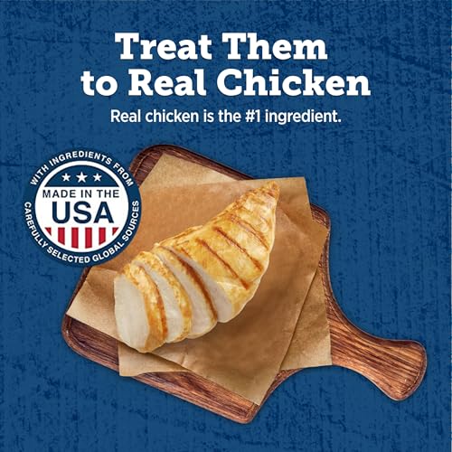 Blue Buffalo True Chews Premium Jerky Cuts Dog Treats with Natural Ingredients Chicken - Image 4