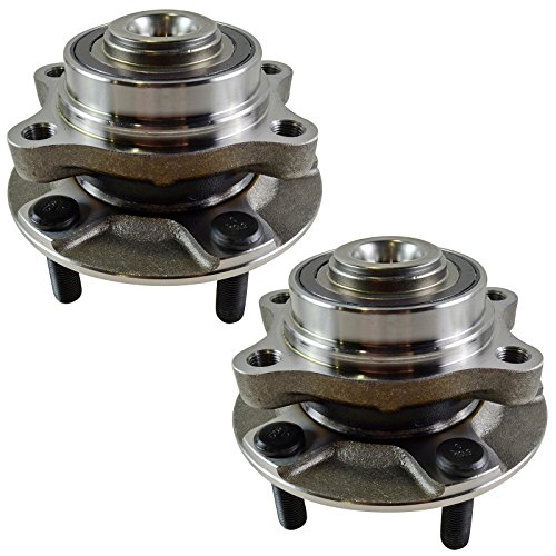 TRQ Front Left and Right Wheel Bearing and Hub Assembly Set 2 Piece Compatible with 2003 Infiniti G35 2004-2006 G35 Base Model 2007 G35 Coupe 2003-2009 Nissan 350Z by TRQ - Image 3