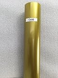 Shower Rod Cover by Jenacor | Rod Cover Rod Covers Plastic Tubing Rod Protective Cover Rod Cover Sleeve | Gold Plastic Shower Rod Cover 1 inch diameter x 59 inches long 2-Pack MADE IN USA