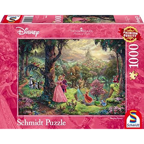 Schmidt Thomas Kinkade Disney Sleeping Beauty Puzzle Cover