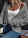 Dokotoo Gray Sweater for Women 2026 Loose Casual Fall Thick Long Sleeve Open Front Long Chunky Cable Knit Cardigan Sweater Winter Outerwear Coat Early Fall Fashion Small