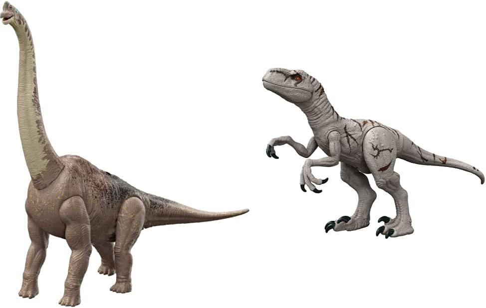 Figurine Jurassic World - Brachiosaure Géant 106 Cm - Mattel - Neuf