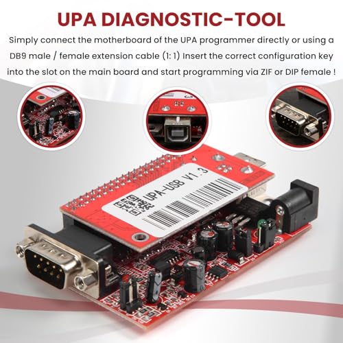 Upa-USB éCu v1.3 programmateur eeprom avec adaptateur pour unité principale de diagnostic 2013 - 7