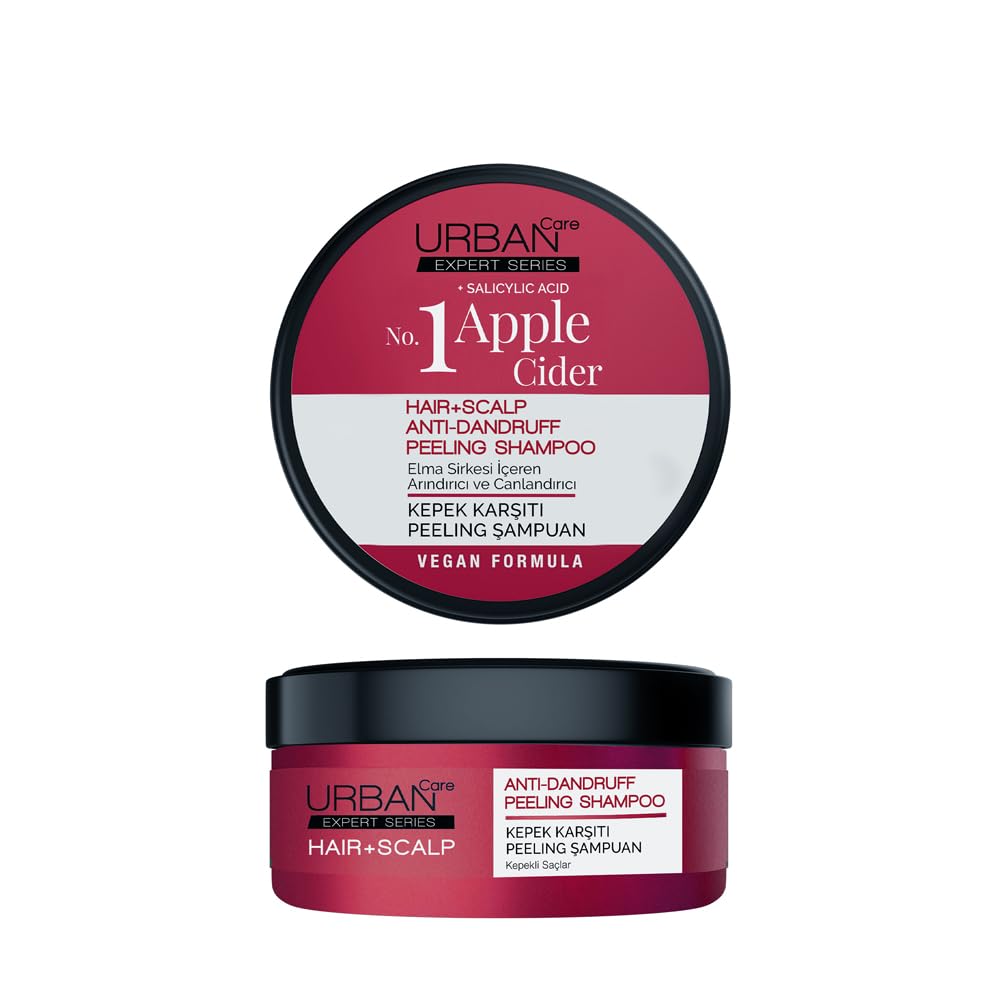Urban Care Expert No.1 Apple Cider & Salycylic Acid Kepek Karşıtı Peeling Şampuan, 200 ml