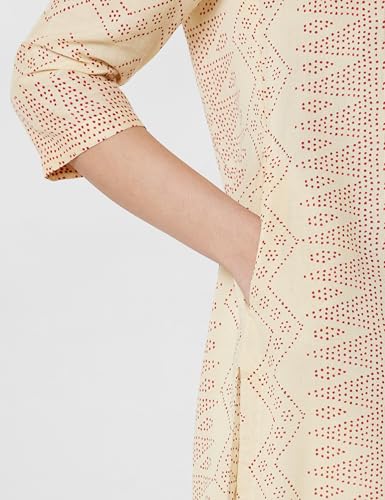 Image of BIBA Women Printed Regular Fit Straight Kurta