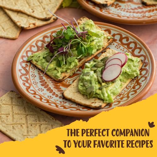 Sanissimo Salmas Oven Baked Corn Crackers, 100% Whole Grain Corn, Gluten Free, Non-GMO Project Verified, 8 Individually Wrapped Snack Packs (3 Crackers Each) - image 5