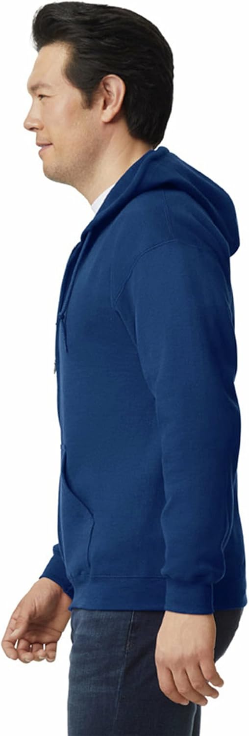 Gildan mens Full Zip Hooded Sweatshirt - Image 2