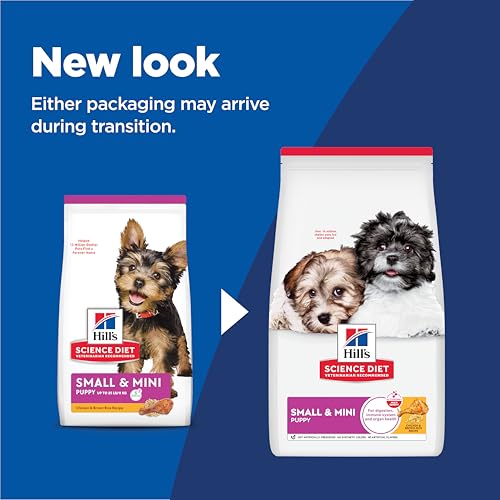 Hill's Science Diet Puppy Small & Mini Breeds Dry Dog Food, Chicken & Brown Rice, 4.5 lb. Bag - Image 3