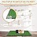 Kigley 4 Pcs Artificial Grass Guinea Pig Pee Pads Reusable 18 x 14 Inch Rabbit Grass Mat Washable Turf Fake Grass Replacement Pad for Potty Training Bunnies Chinchillas Puppies Small Pets