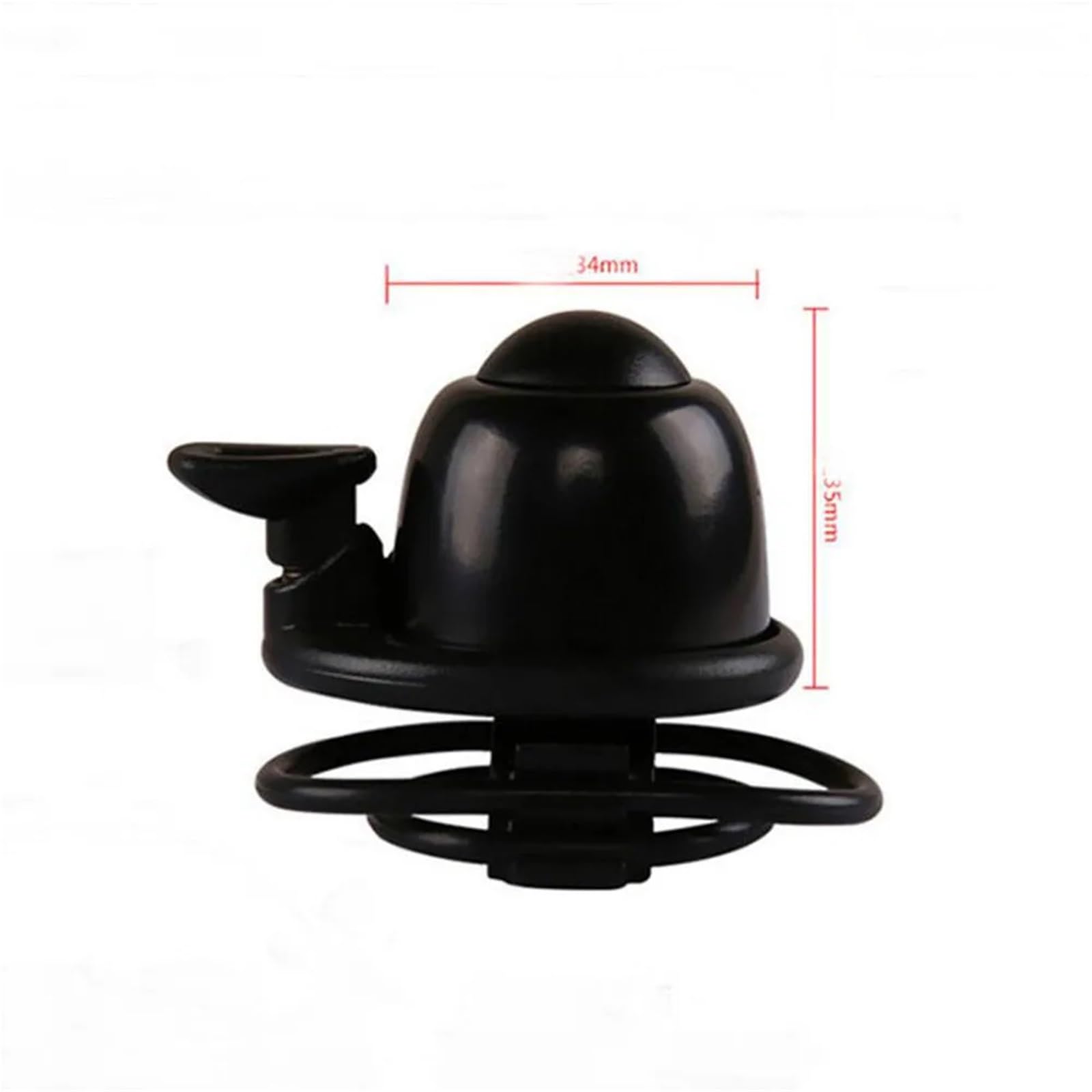 Campanello per bicicletta 8pcs bici da strada classico in alluminio regolabile di sicurezza elastico di avvertimento anelli di allarme bici corno bicicletta campana anello campane
