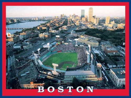 Rompecabezas White Mountain 550 piezas Deporte Béisbol Boston Fenway 18 x 24 pulgadas miniatura 1