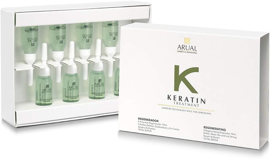 ARUAL KERATIN 8 AMPOLLAS 10ML