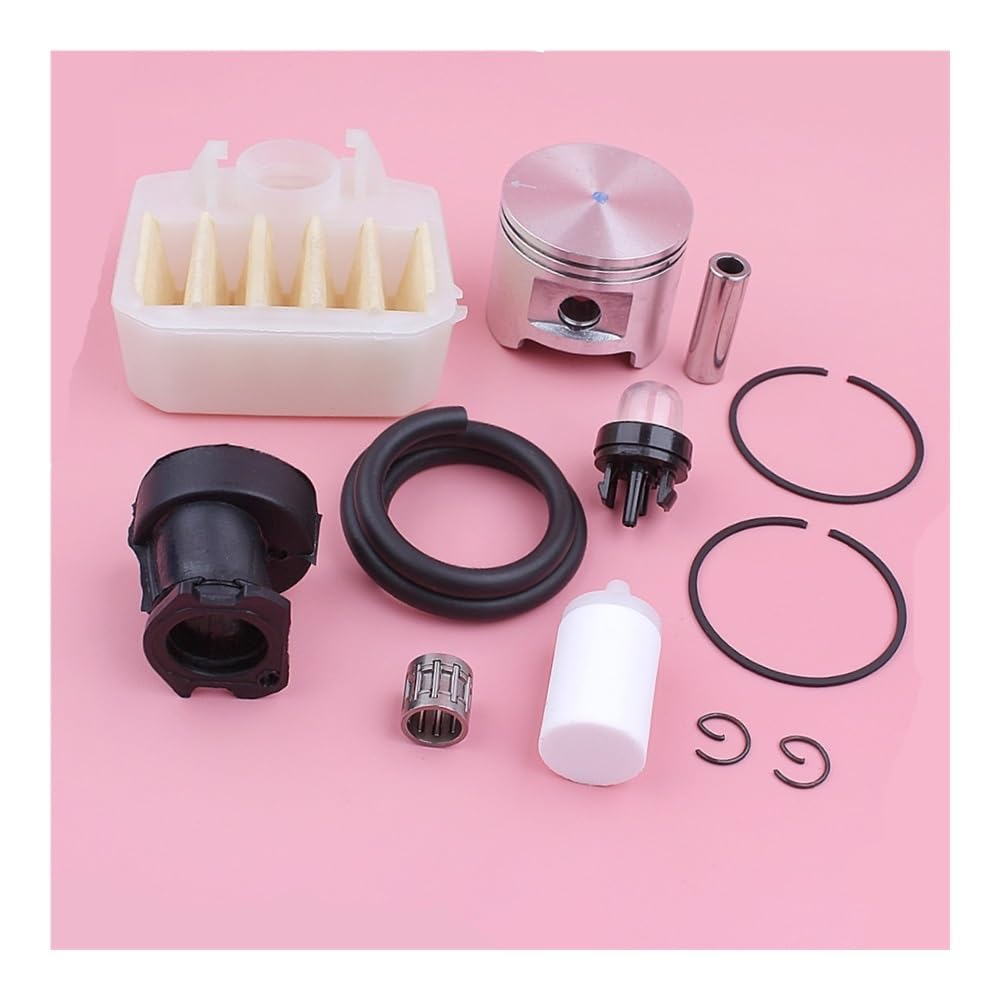 Filtre à air pour tronçonneuse 350 kit carburant piston 45mm