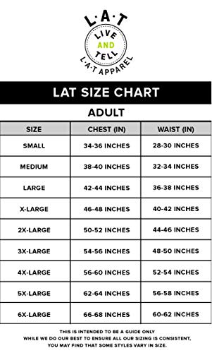 LAT Adult Unisex Long Sleeve Fine Jersey T-Shirt (6918)2