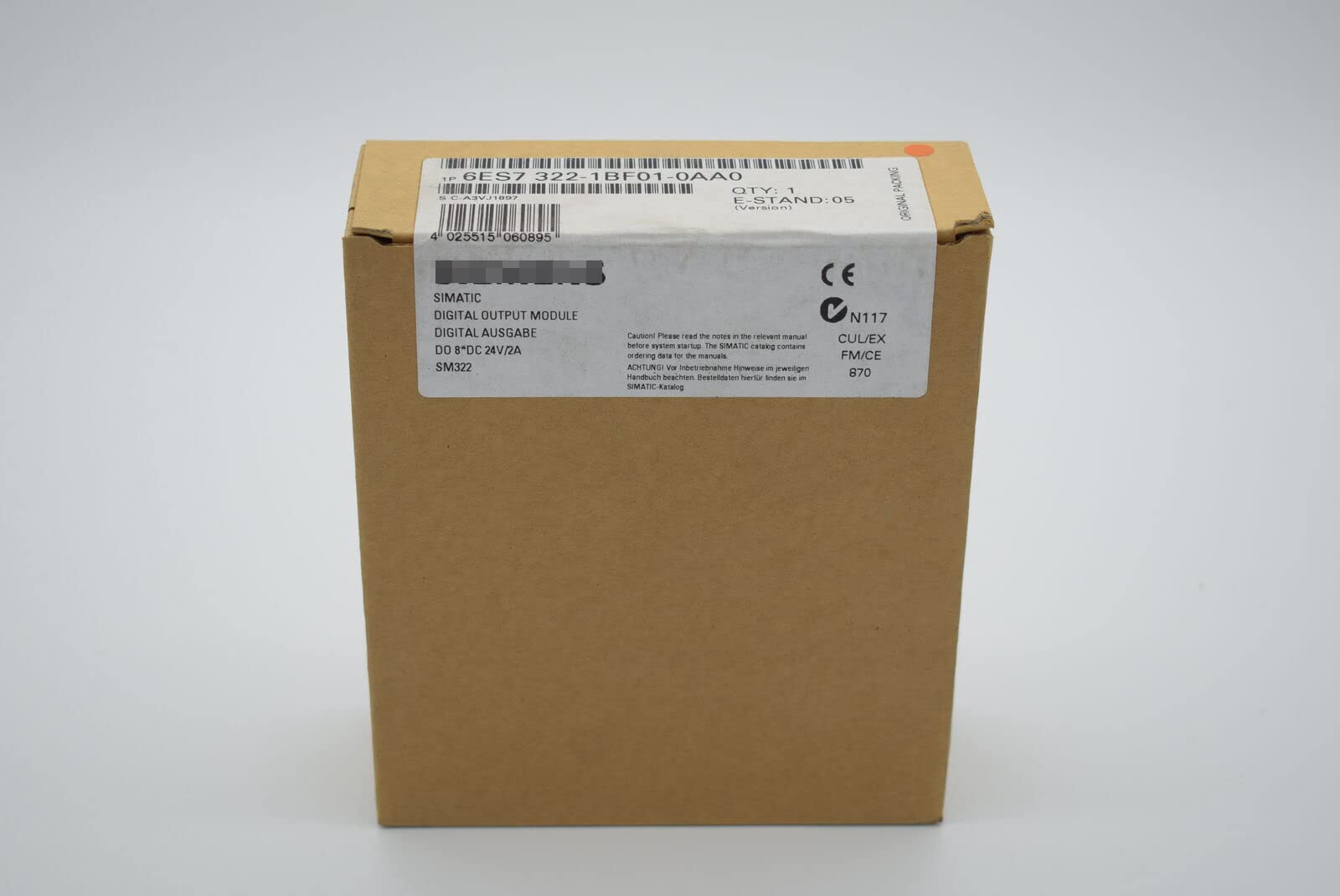 Tsnwinme 6ES7322-1BF01-0AA0 Digital Output Module, 16 Channels, 6ES7322-1BF01-0AA0 Digital Input Module for Flexible Applications