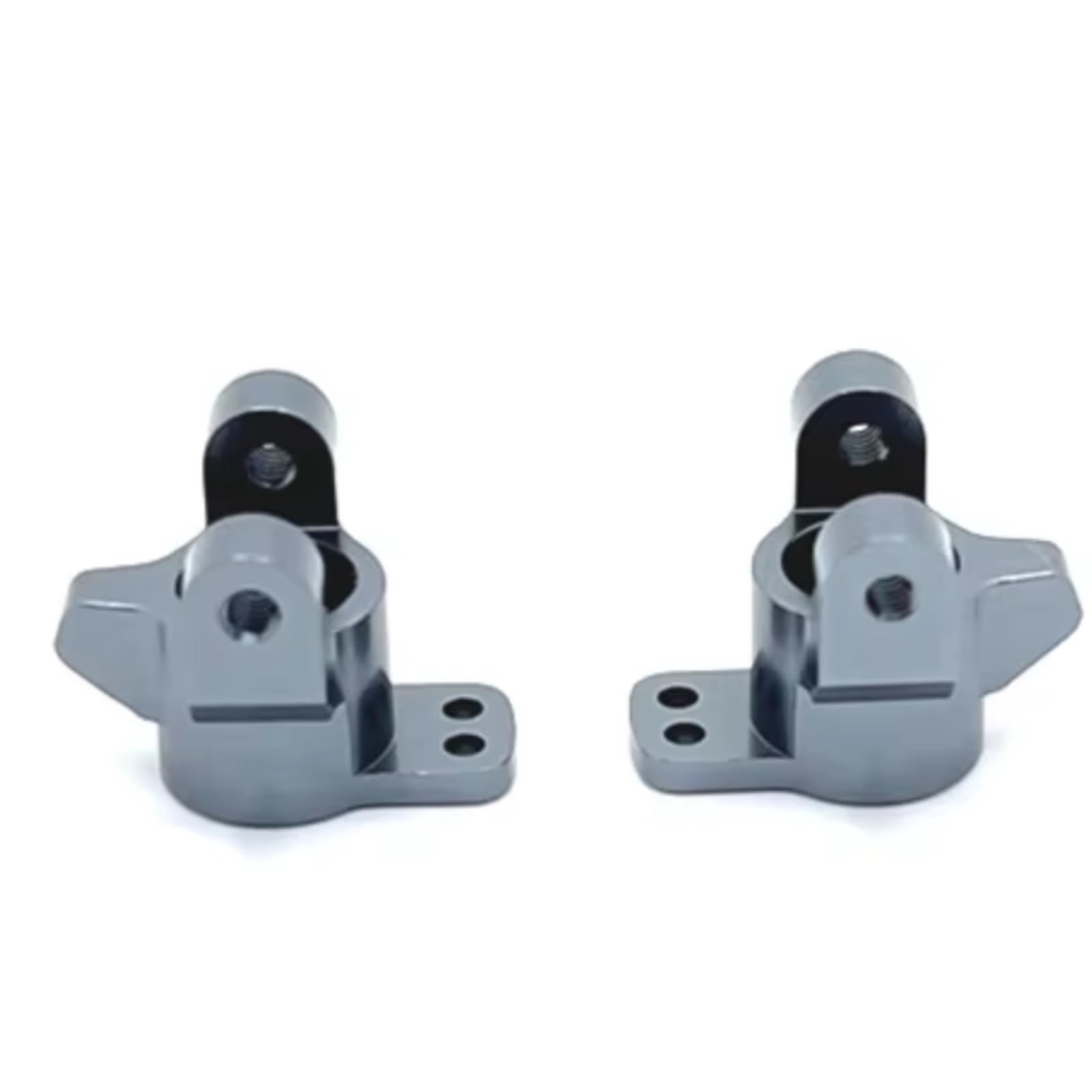 RC Auto Modell Zubehör Für FMS FCX24M Für Camel Cup D90 D110 Für Defender 1/24 RC Auto Zubehör 2Pcs Teile Metall Upgrade C Typ Sitz Modell(Gray)