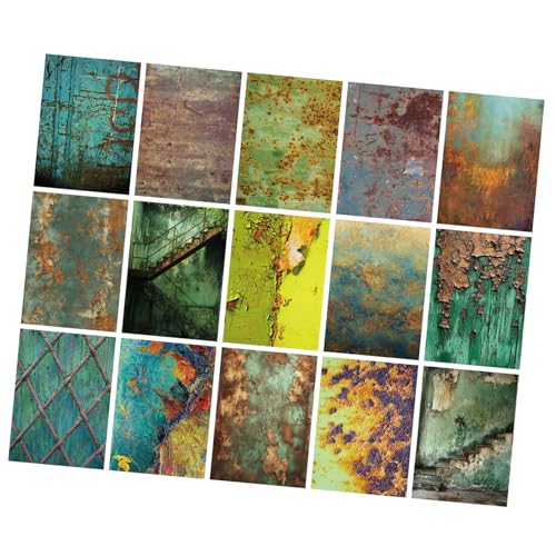 30 個アンティークスクラップブッキング紙 10 × 14 センチメートル背景装飾クラフトジャーナルノートブックフォトアルバムパッケージレトロライティング