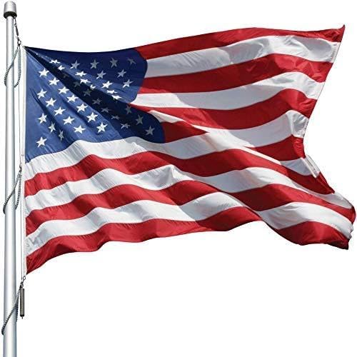 Eder Flag - Endura-Nylon with Vertical Stitching & Reinforced Corners - Proudly Made in The USA - Durable - Fade-Resistant - All Weather Durable Heavy Duty Open Weave (20 x 30)