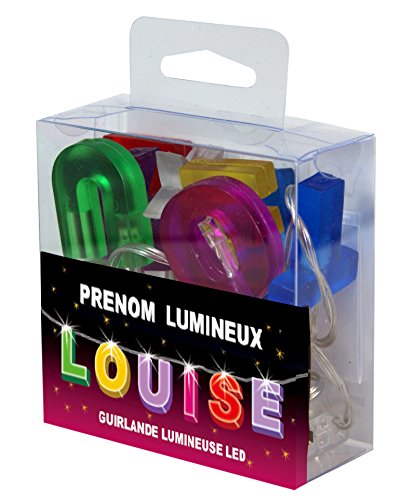Guirlande Lumineuse LOUISE - Veilleuse LOUISE - Guirlande lumineuse LED 100% personnalisée prénom Cover