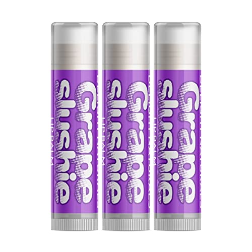 Delight Naturals Grape Slushie Lip Balm - Set of Three