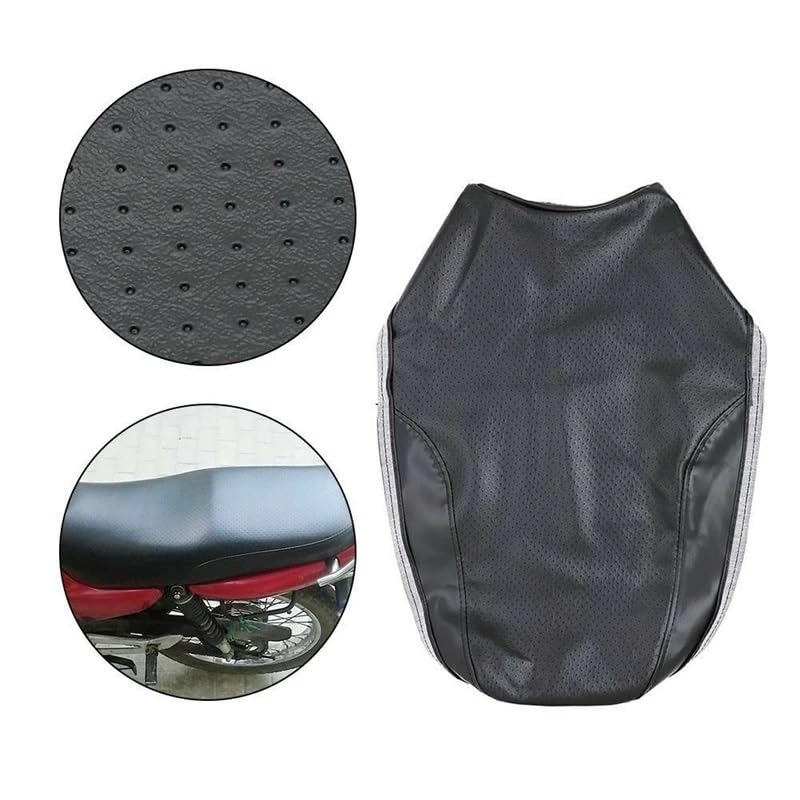 Funda Asiento Moto Funda de Asiento Motocicleta Piel sintética Suave y Protectora para para YBR125 2005-2009 YS150 para YBR YB 125