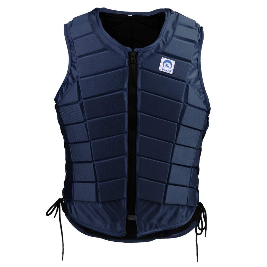 Chaleco protector ecuestre acolchado de EVA, chaleco de seguridad para montar a caballo, cómodo y ligero