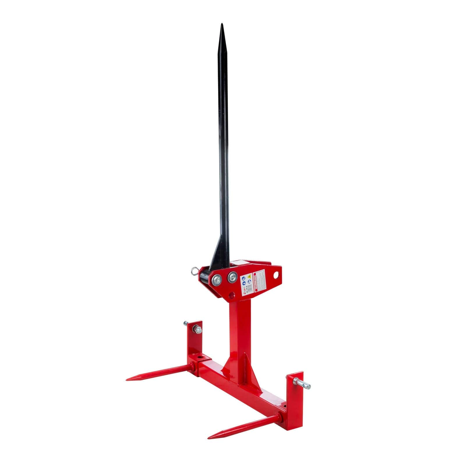 DEMA Ballenspieß 100 cm, Ballengabel, Ballenzinken, Ballenzinken für Traktor & Schlepper, Frontladerzinken, Frontladergabel, robust, Landwirtschaft, Profi
