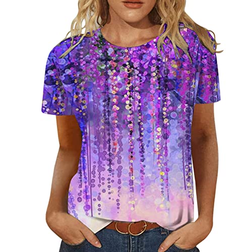 Camiseta casual de manga corta con...