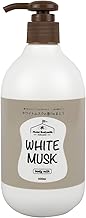 White Musk Body Milk, 13.5 fl oz (400 ml), Weak Acid, Botanical Extract, Made in Japan, Fragrant, Venus, White Musk, Body Lotion, Moisturizing