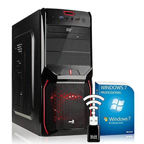Il sistema operativo Windows 7 Professional è già completamente in questo PC include tutti i driver preinstallati. AGANDO offre 36 mesi di garanzia sul sistema PC e tutti i componenti hardware Support tecnico gratuito, e-mail, chat e telefono & Live 6 mesi pickup & Return Service nel caso di garanzia.