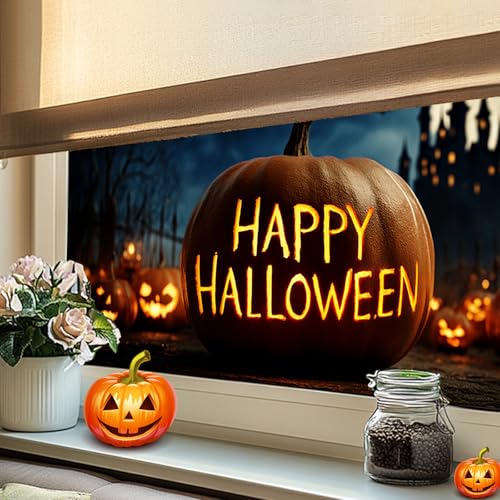 Película decorativa para ventana Halloween 39.3x17.7 pulgadas miniatura 6
