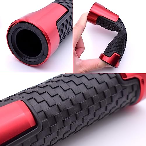 Puños de manillar para NMAX 125 que eliminan vibraciones y fatiga de manos verde 5