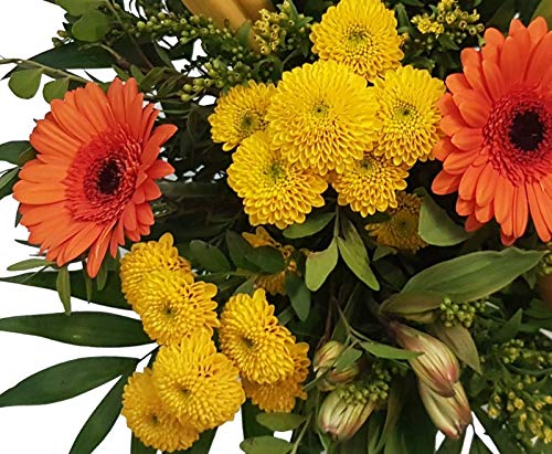 Blumenstrauß zum Geburtstag mit Gratis Grußkarte -Blumensendung von Flora Trans