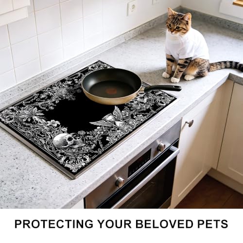 Image of Halloween Stove Top Cover for Electric Stove, 28.4 x 20.5 in