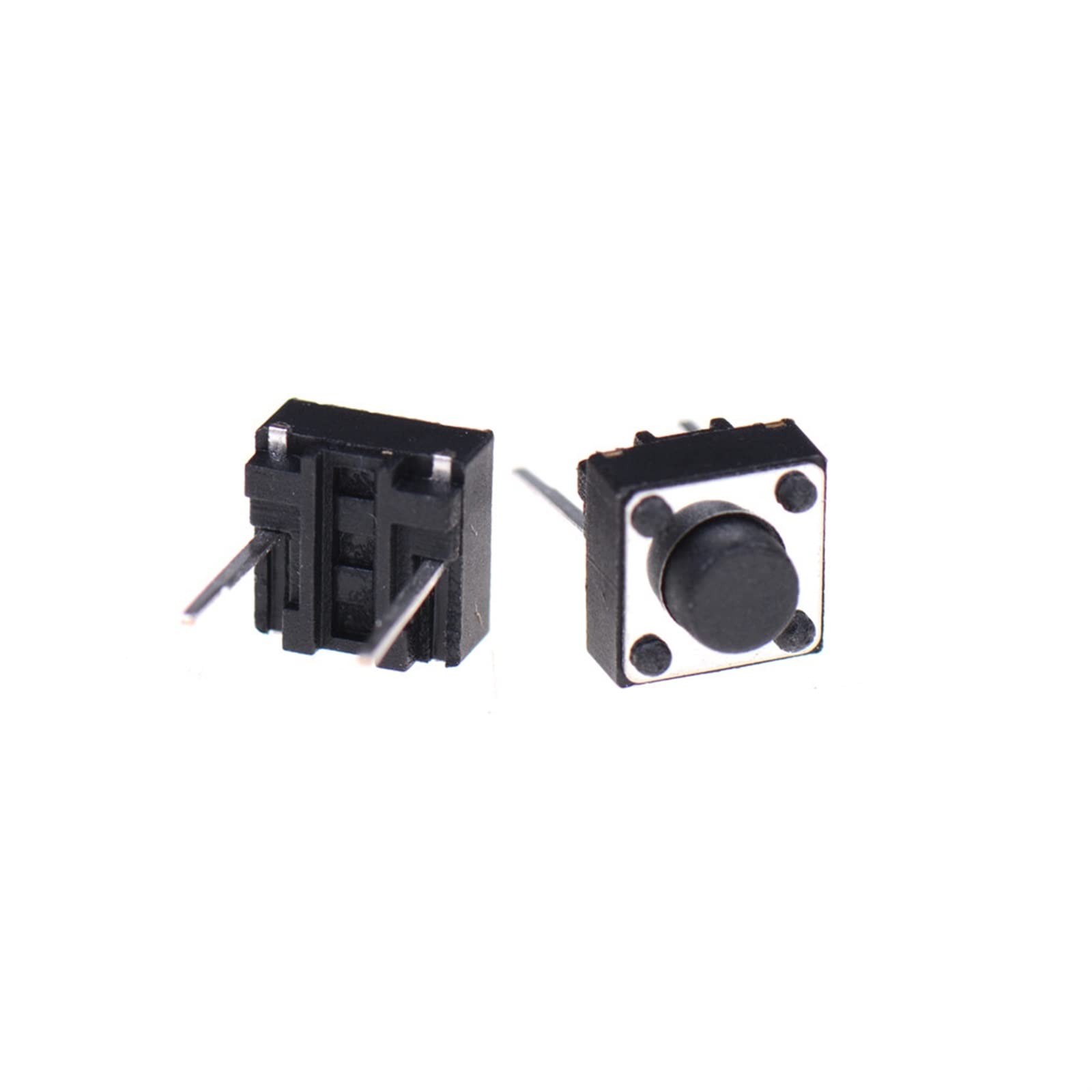 JFQOWCMP 30/100pcs/lot Mini Micro Momentary Tactile Push Button Switch 2 Pin ON/Off Keys Button DIP 6x6x5mm/3x6x4.3mm