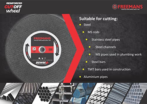 Image of Freemans CO+355 Cut Off Wheel 14 Inch - Set of 25 Pieces