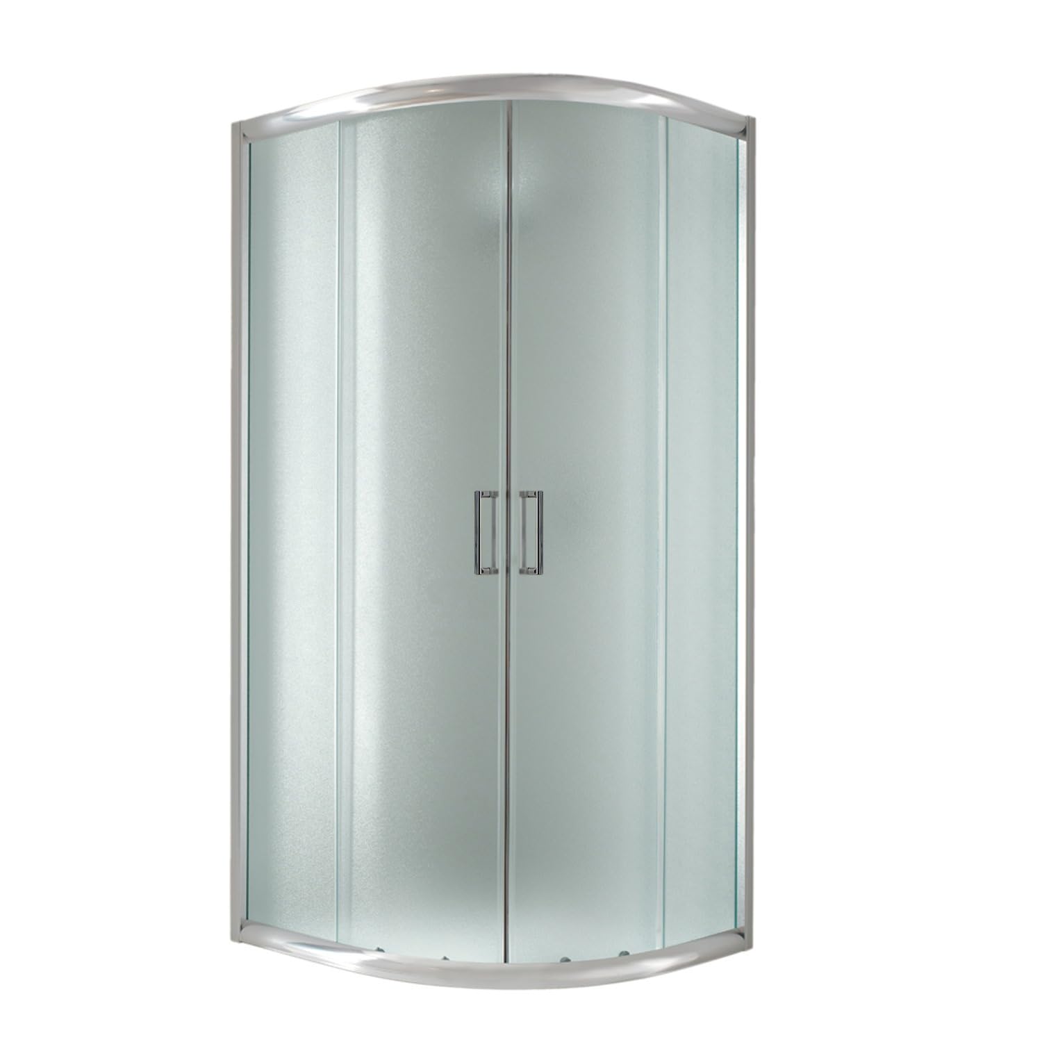 Box Mampara de Ducha Semicircular 90x90 H198 Impreso C 6mm mod. Alabama