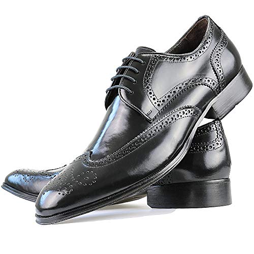 Sapato Social Neway em Couro Masculino Preto