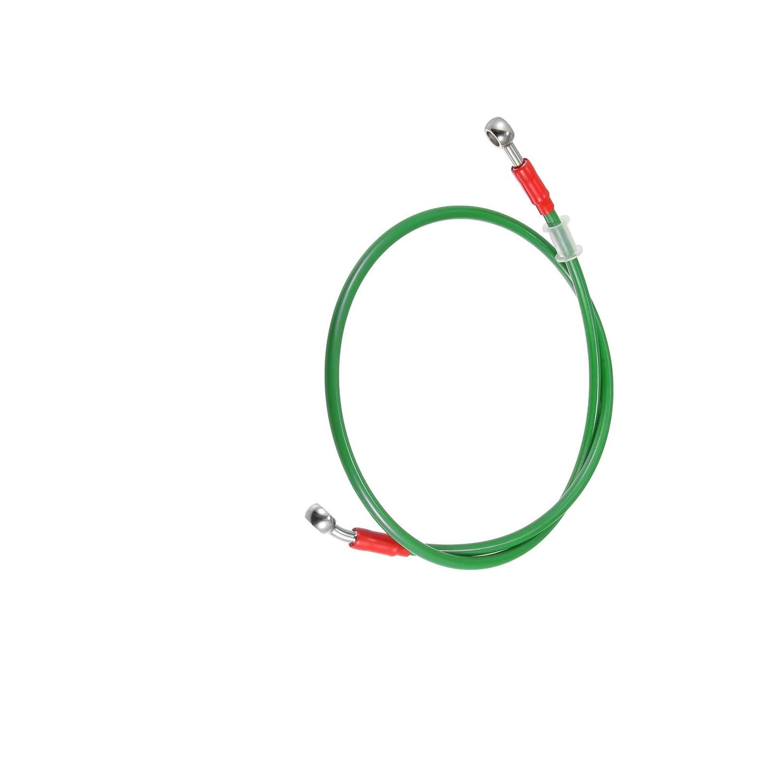 Motorbike Part Green 10mm Inner Diameter 28° 0° Length 100cm Motorcycle Brake Hose Oil Line Pipe Motorbike Accessories