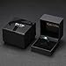 King Will Tungsten Carbide Wedding Band for Men - 8mm Black High Polished Inlay Blue Green Sand Sea Desert Star for Everyday Wear Comfort Fit 10