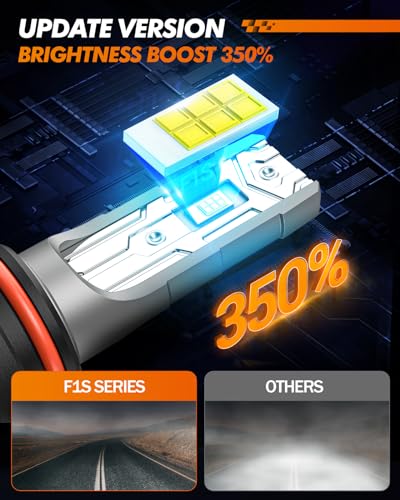 SEALIGHT 5202 LED Fog Light Bulbs, 10000LM 24W Strong Penetration 5202 5201 PS19W PS24W Fog Lights LED Bulb, 6500k Cool White 5530 CSP Chips, IP68 Waterproof Plug and Play, Pack of 2 - Image 5