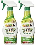 Veggie Wash 2 Pack Organic Fruit and Vegetable Wash, 16 Fluid Ounce